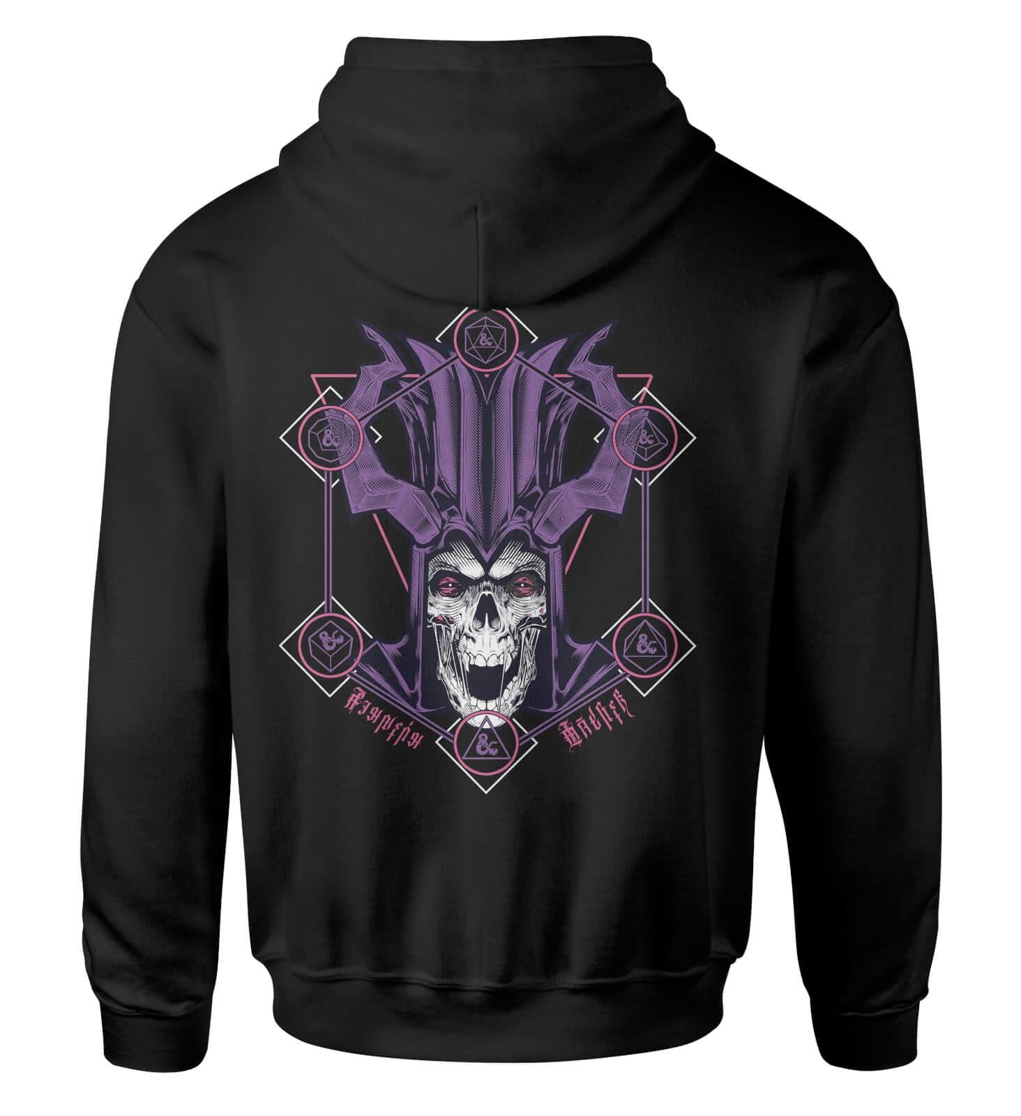 Zavvi Unisex Black Official Dungeons & Dragons Adults Hoodie - Dungeon Master - Xl