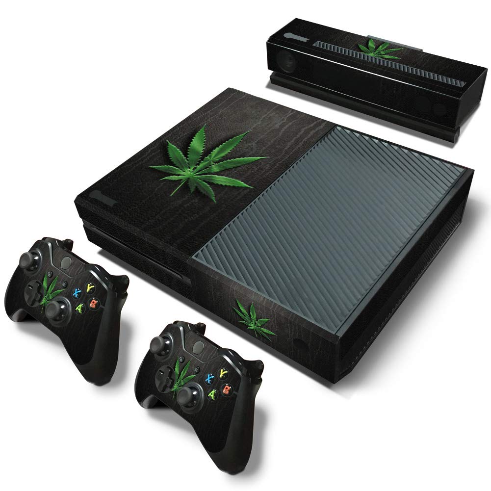 Protective Vinyl Skin Decal Cover for Xbox One Weeds Tree Leaf