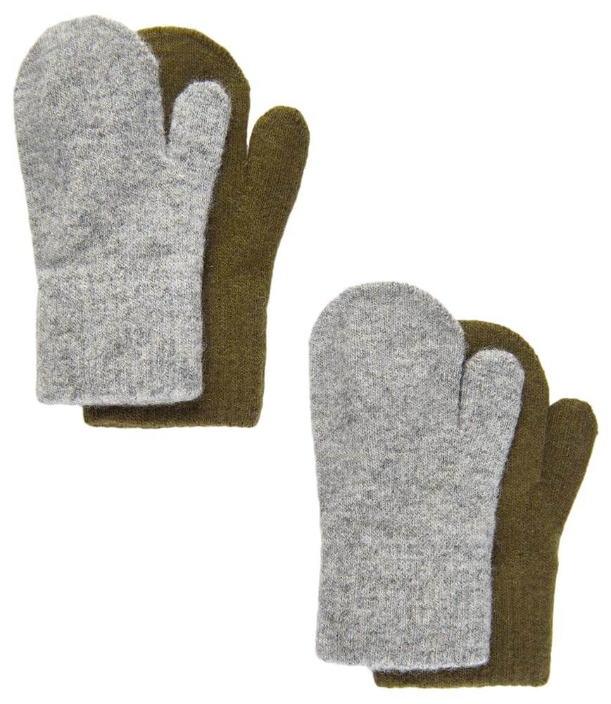 CeLaVi Fäustlinge Unisex Kinder Magic Mittens Military Olive