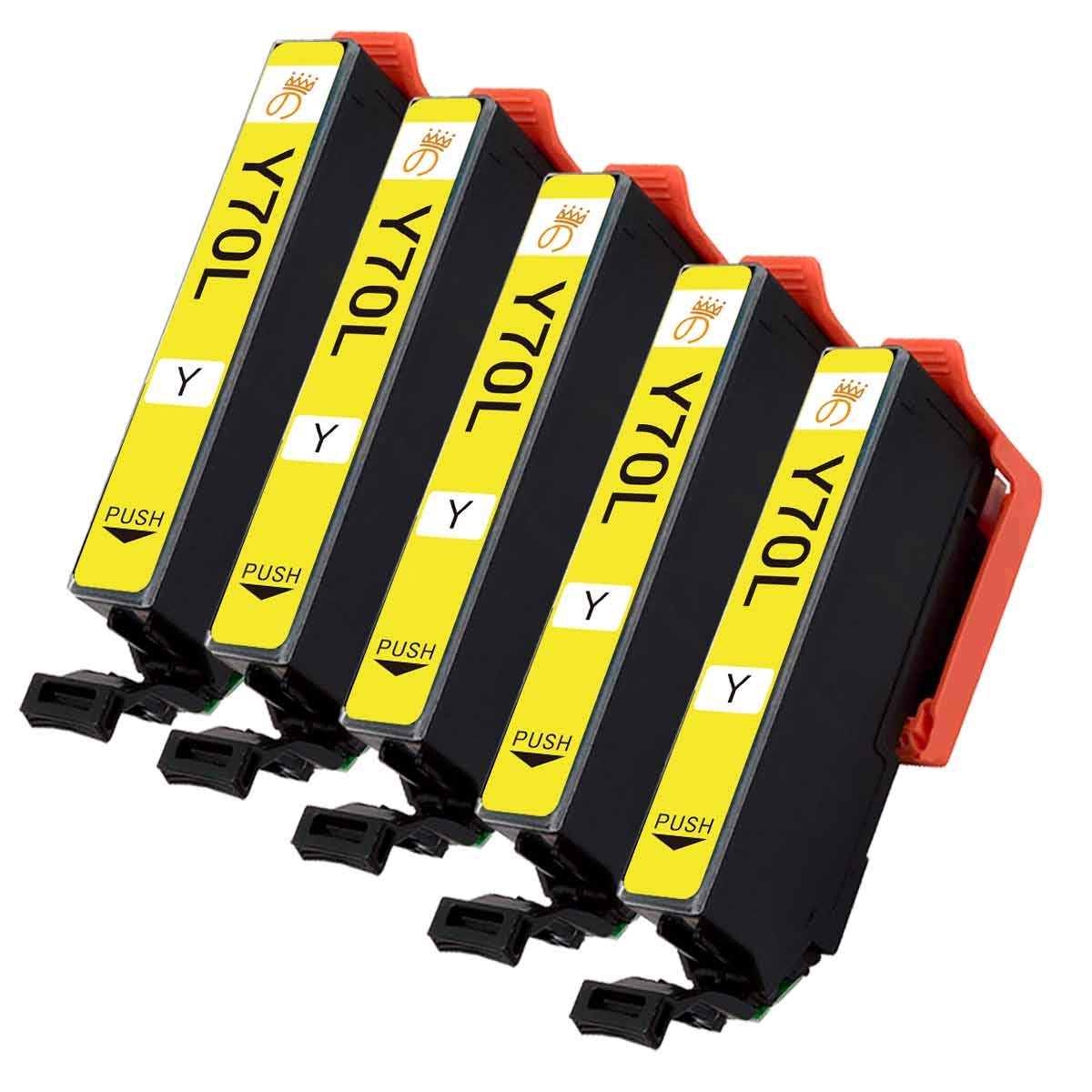 Amazon.co.jp: Epsonエプソン ICY70L 用 互換 インクカートリッジ 70L