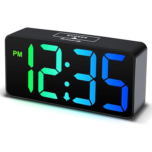 DreamSky RGB Digital Kids Alarm Clock
