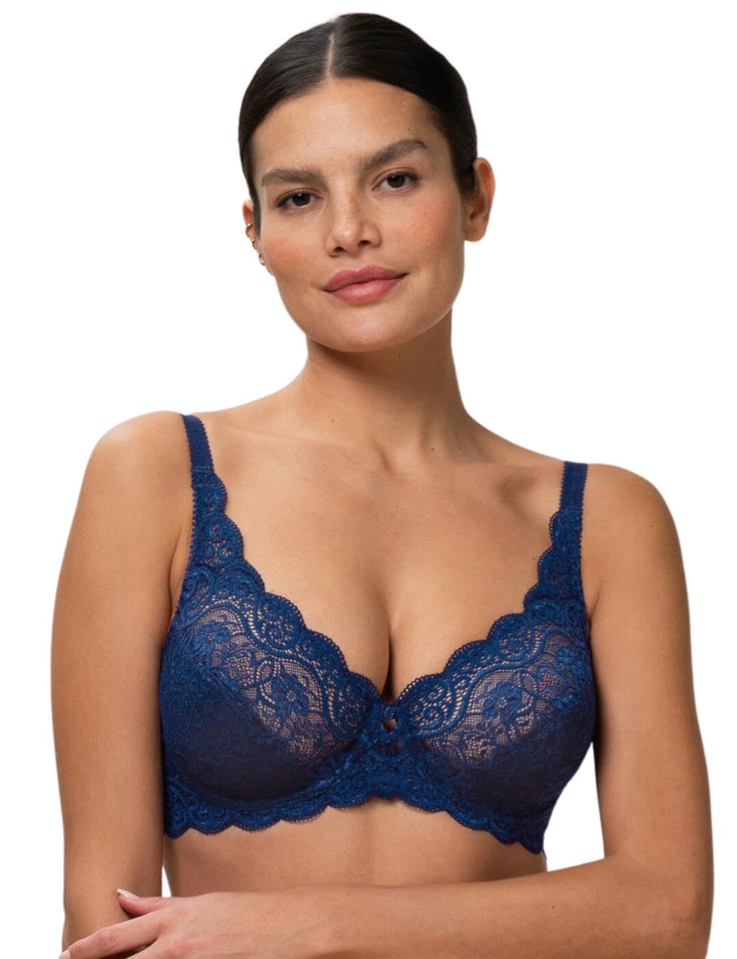 Triumph Women's Amourette 300 W Bra, Deep Water, 36E