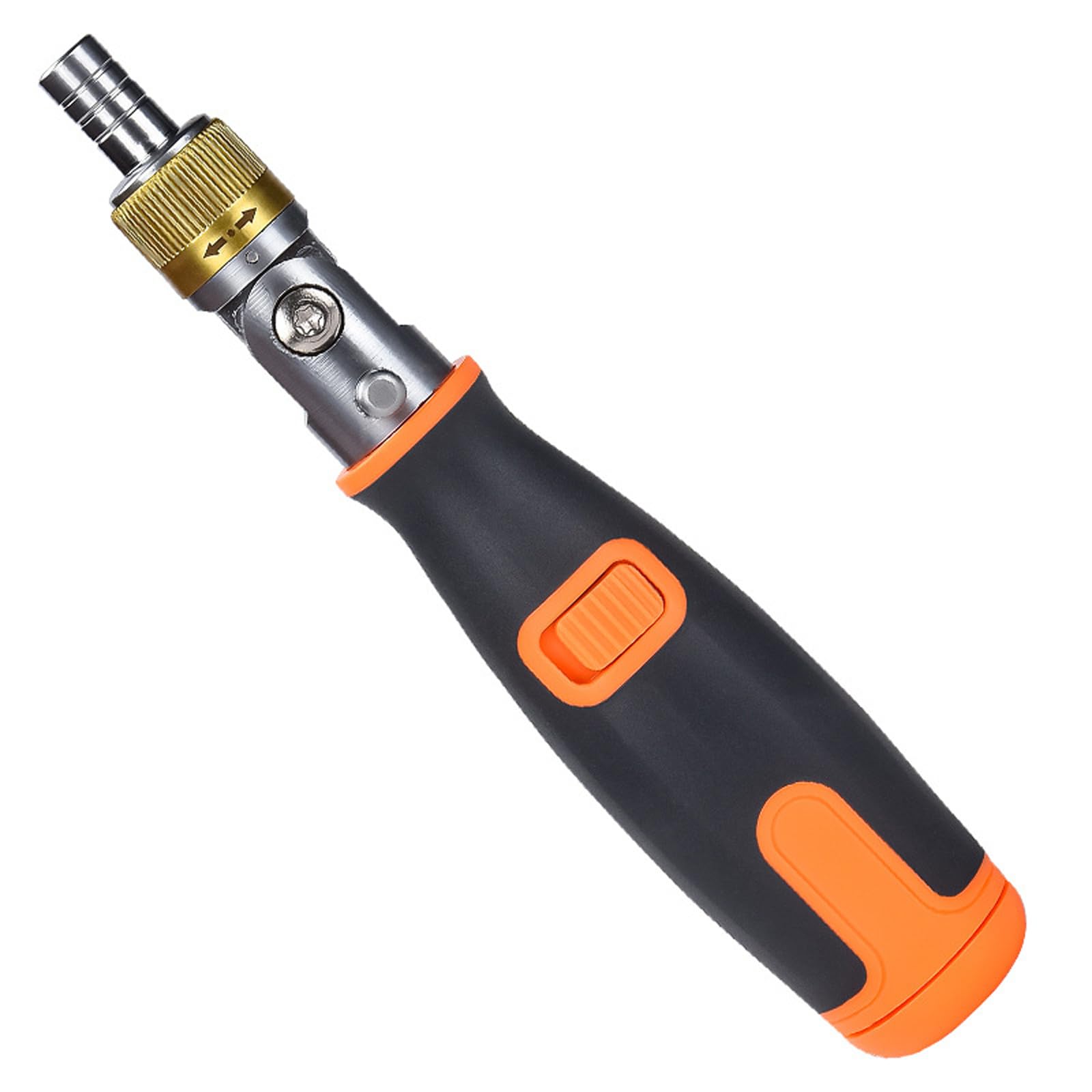 Kalttoy Accuracy Ratcheting Screwdriver Systems 10 Bits 90 Degree Adjustable Head For Electrical Equipment Servicing Ergonomic Ratcheting Screwdriver