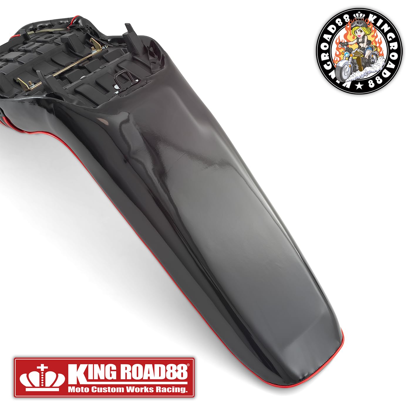 三段シート バリオス一型 楽天市場】カワサキ バリオス1型 ZR250A KingRoad88 エナメル ホワイト