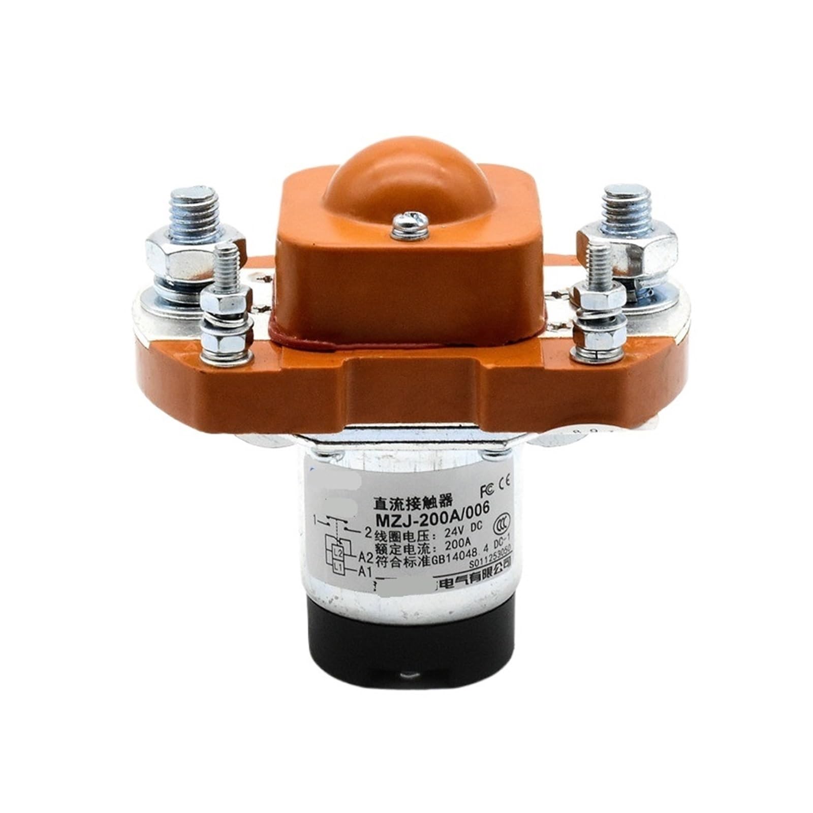 NACODLUL MZJ-200A ZJ200A SZJ200A DC24V 48V 12V DC Contactor(48V)