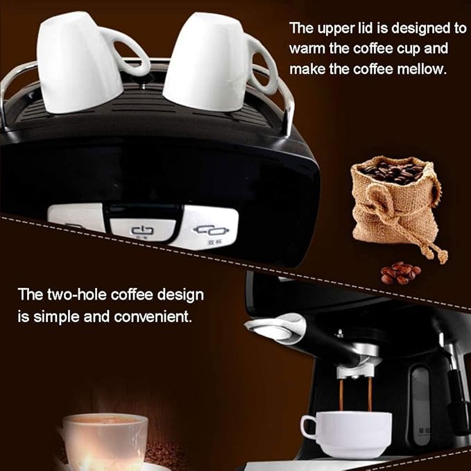 Cafetera de Goteo Semiautomática con Bomba de 15 Bar miniatura 5