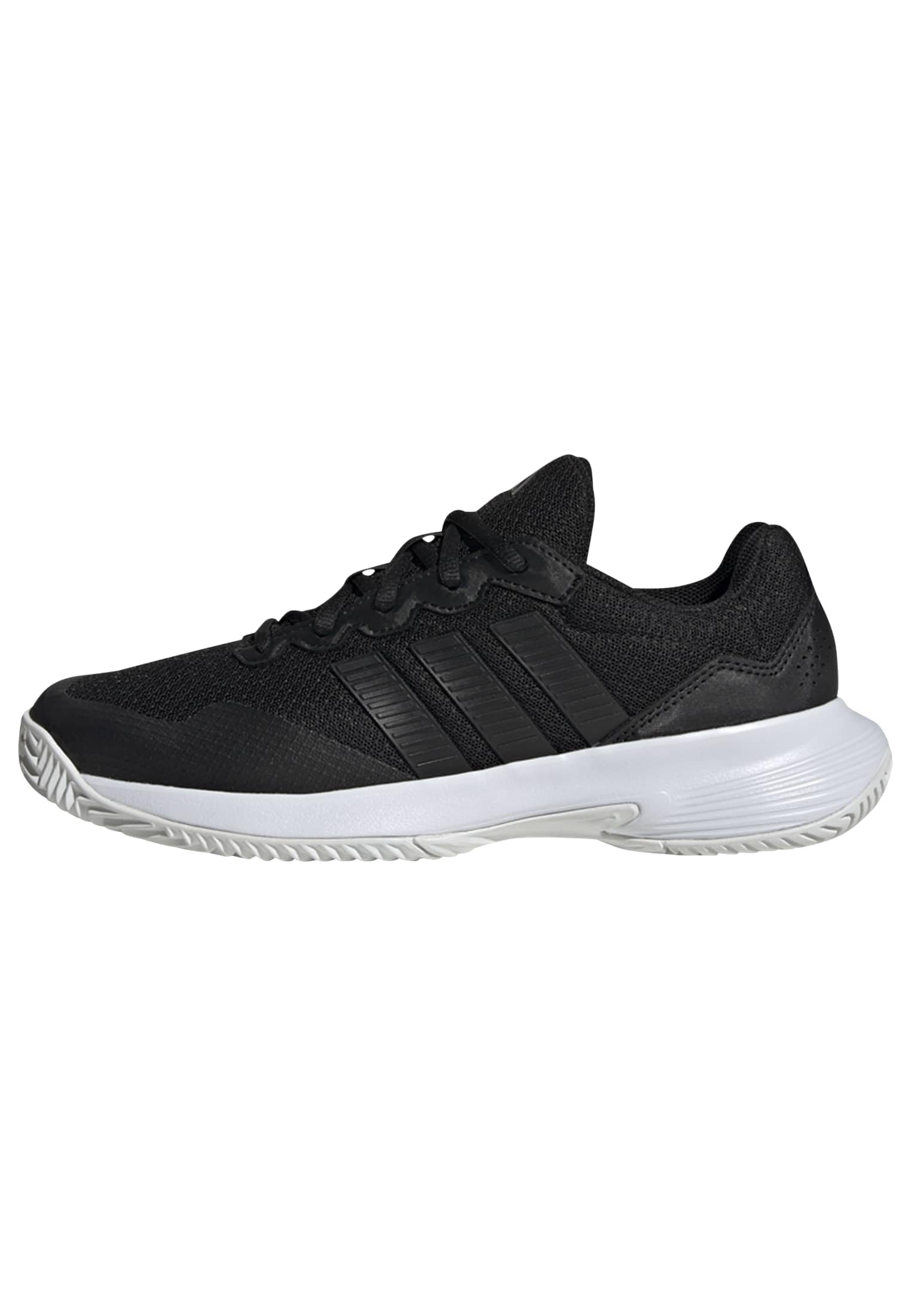 adidas Women's GAMECOURT 2 Tennis Shoes, core Black/core Black/FTWR White, 4.5 UK