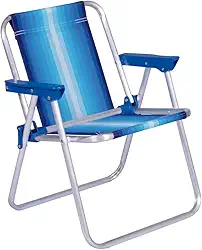 Mor - Cadeira Infantil Alta Alumínio Azul