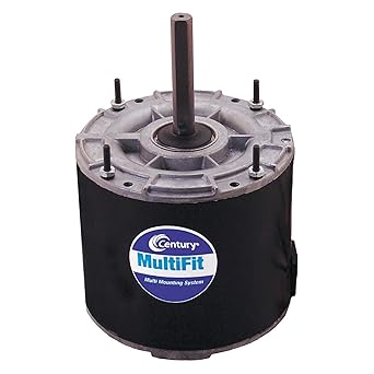 A.O. Smith 9723 5.0-Inch 208-230 volts, 2.0 Amps, TEAO Enclosure, Reversible Rotation, 1/2-Inch by 3-Inch, Ball Bearing General Purpose PSC Motor
