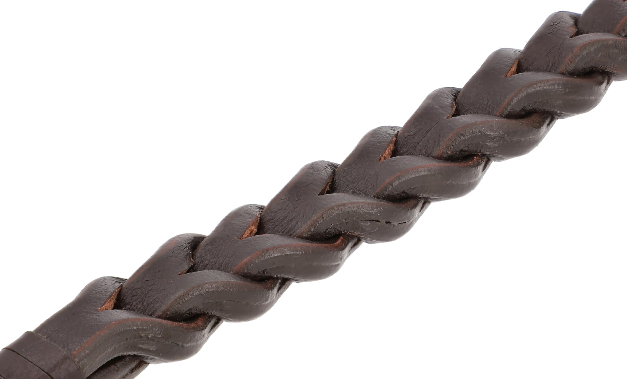 Gusti Leder Guinzaglio in pelle Hartwin – Guinzaglio corto per cani, guinzaglio stradale, guinzaglio per allenamento in pelle marrone