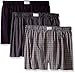 Tommy Hilfiger Men's 3-Pack Woven Boxer,  Multi,  Medium