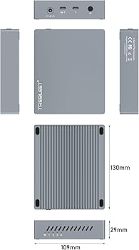 Thunderbolt 3 TREBLEET ダブル NVMe M.2 RAID Amazon.com: TREBLEET Thunderbolt 3 Four-Slot M.2 NVMe SSD