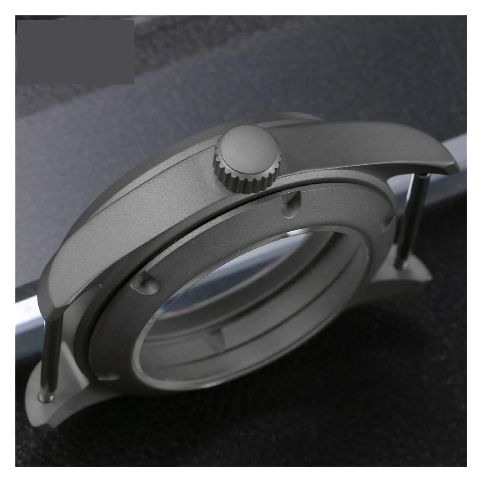 1 sztuk T2 tytanowy/stalowy zegarek do nurkowania dla NH34 NH35 NH38 NH70 PT/ETA AR Sapphire 20BAR wodoodporny antyalergiczny Parth(Glass back,36mm NH)