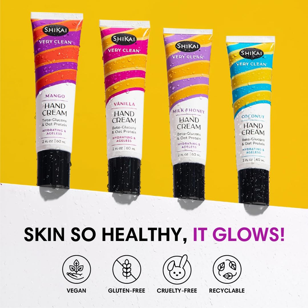 Amazon.com : ShiKai Very Clean Hydrating Hand Cream (Vanilla, 2 oz