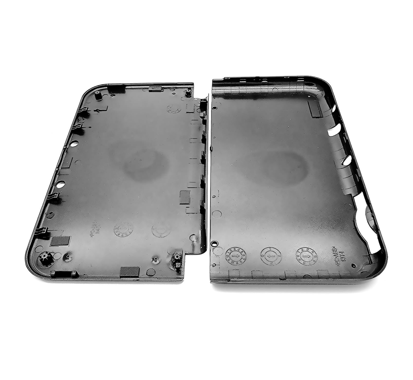 Valley Of The Sun New3DSXL Lot de 2 boîtiers de rechange pour console de jeu New3DS XL LL 3DSXL 3DSXL 3DSLL Gris foncé