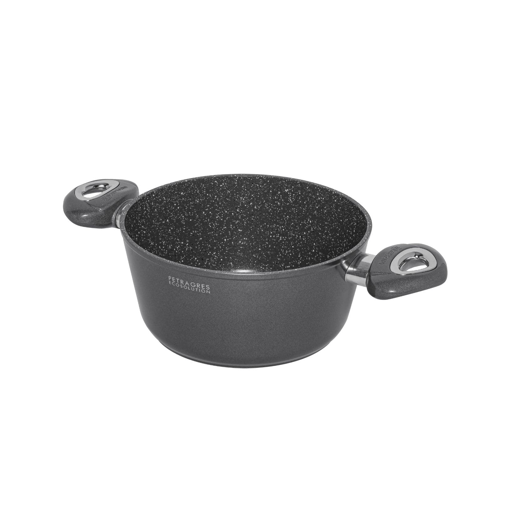 Aeternum Petragres Ecosolution Non-Stick Saucepan Also Induction 2 Handles 24 cm