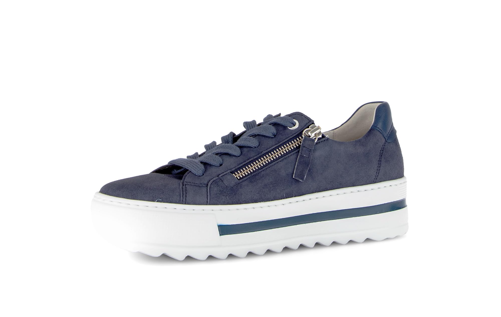 Gabor Damen Low-Top Sneaker, Frauen Sneaker,Moderate Mehrweite (G)