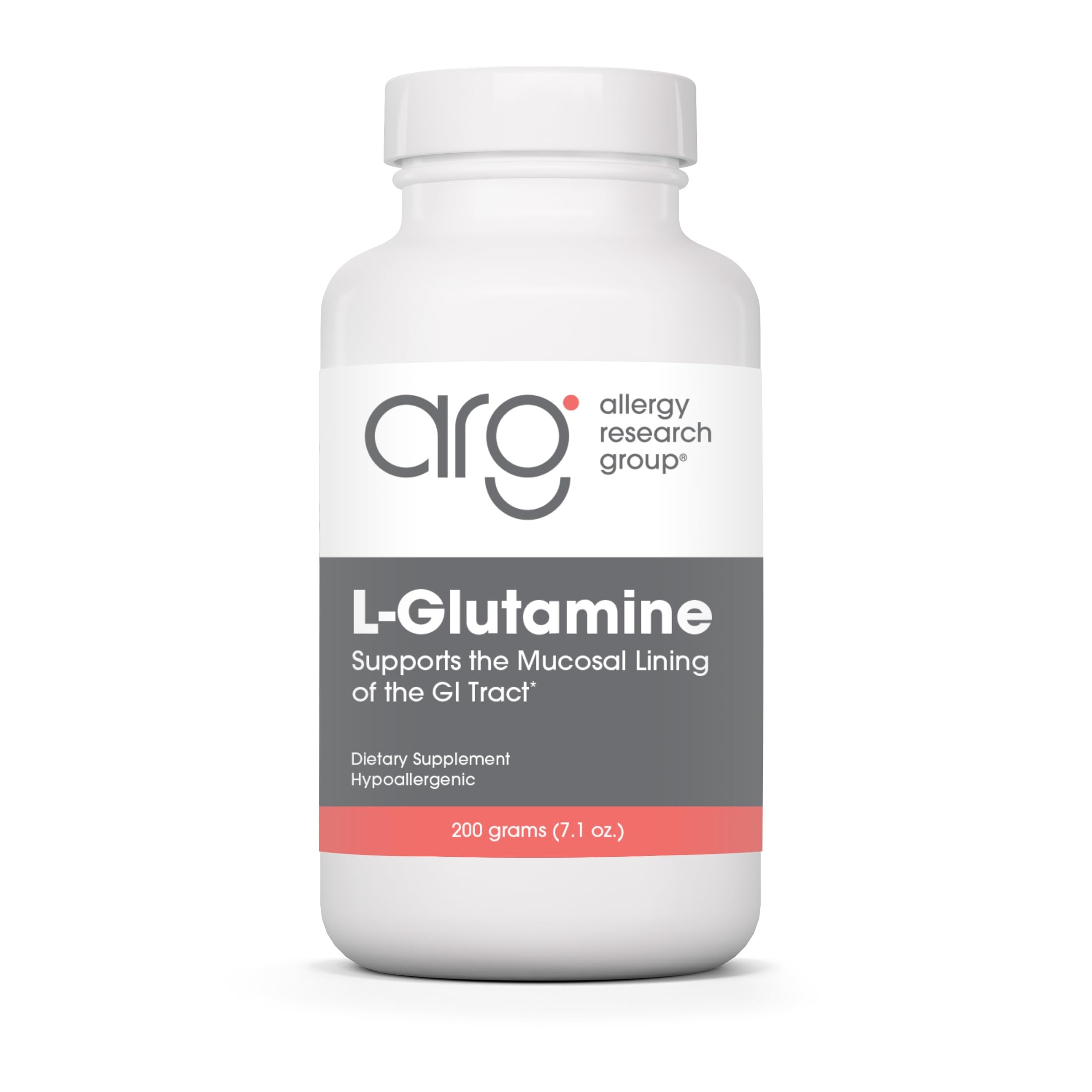 ARG L-Glutamine High Purity Powder, Unflavored, 7.1 oz