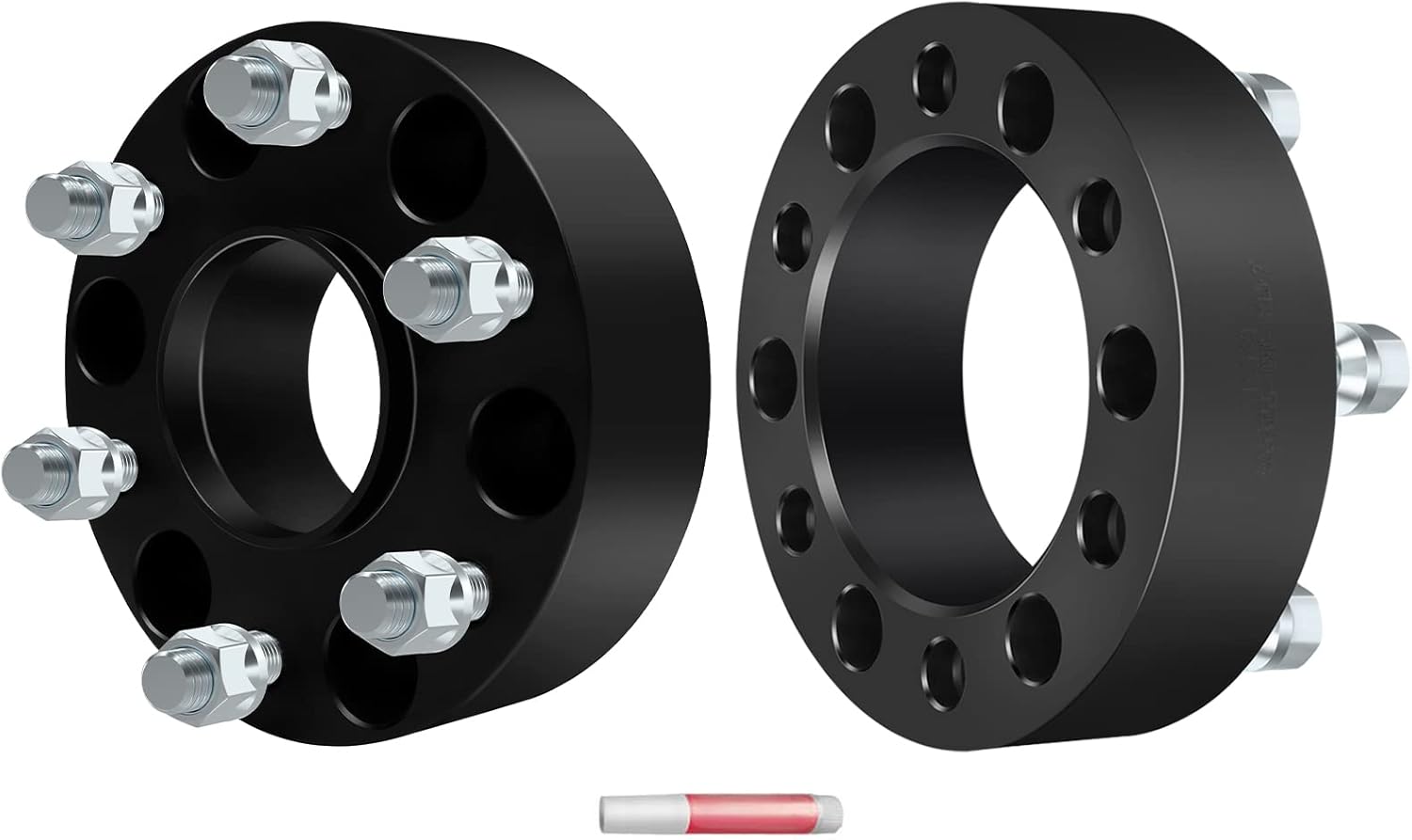 2pc Hubcentric Wheel Spacers 6 Lug,2" Wheel Spacers 6x5.5/6x139.7mm with M14x1.5 Studs for Che-vy Express Silverado 1500 Suburban Tahoe,forG-M-C Savana Sierra Yukon 1500 2PCS| 2"