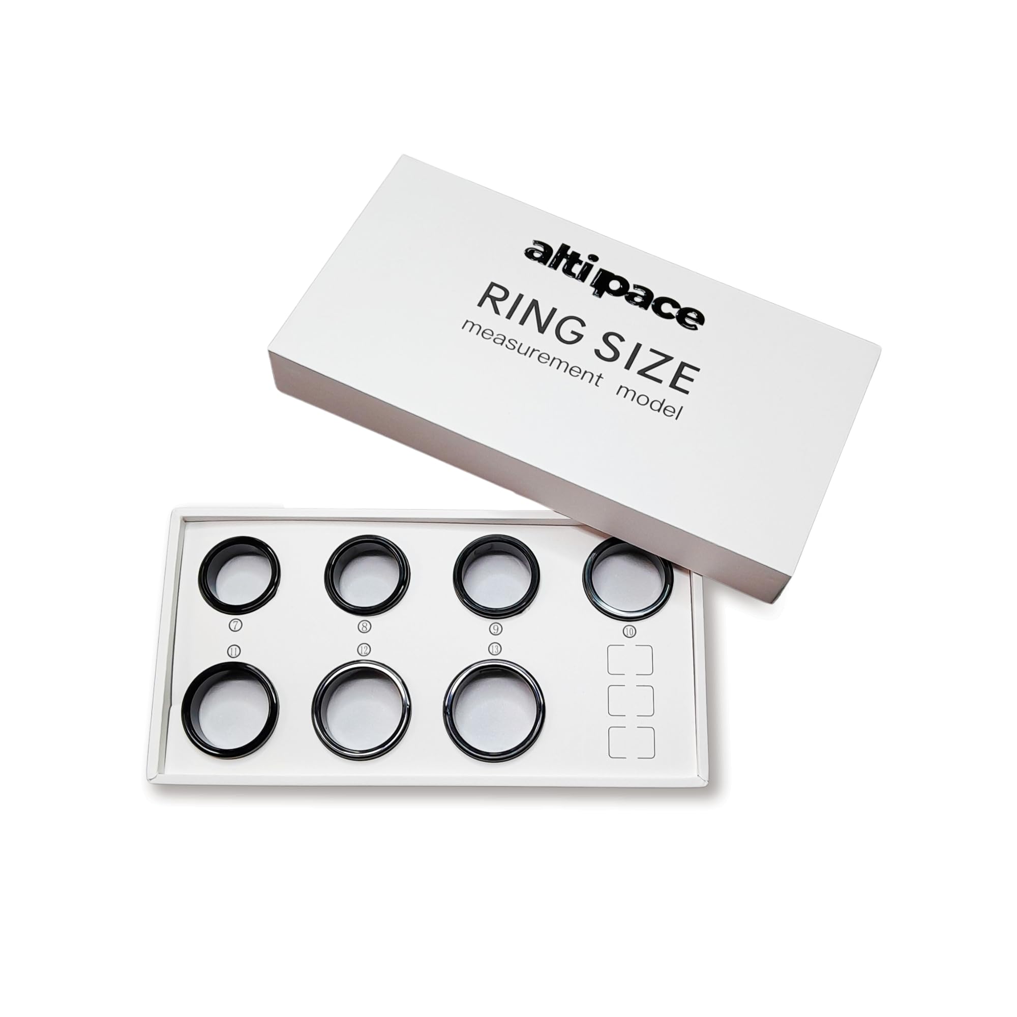 Alti Smart Ring Sizing Kit Sizes 7–12 (Order Before Buying Alti Smart Ring) Measure Exact Finger Size for Accurate Fit, Compatible with Fitness, Stress, HRV & Activity Tracking Ring-image-13