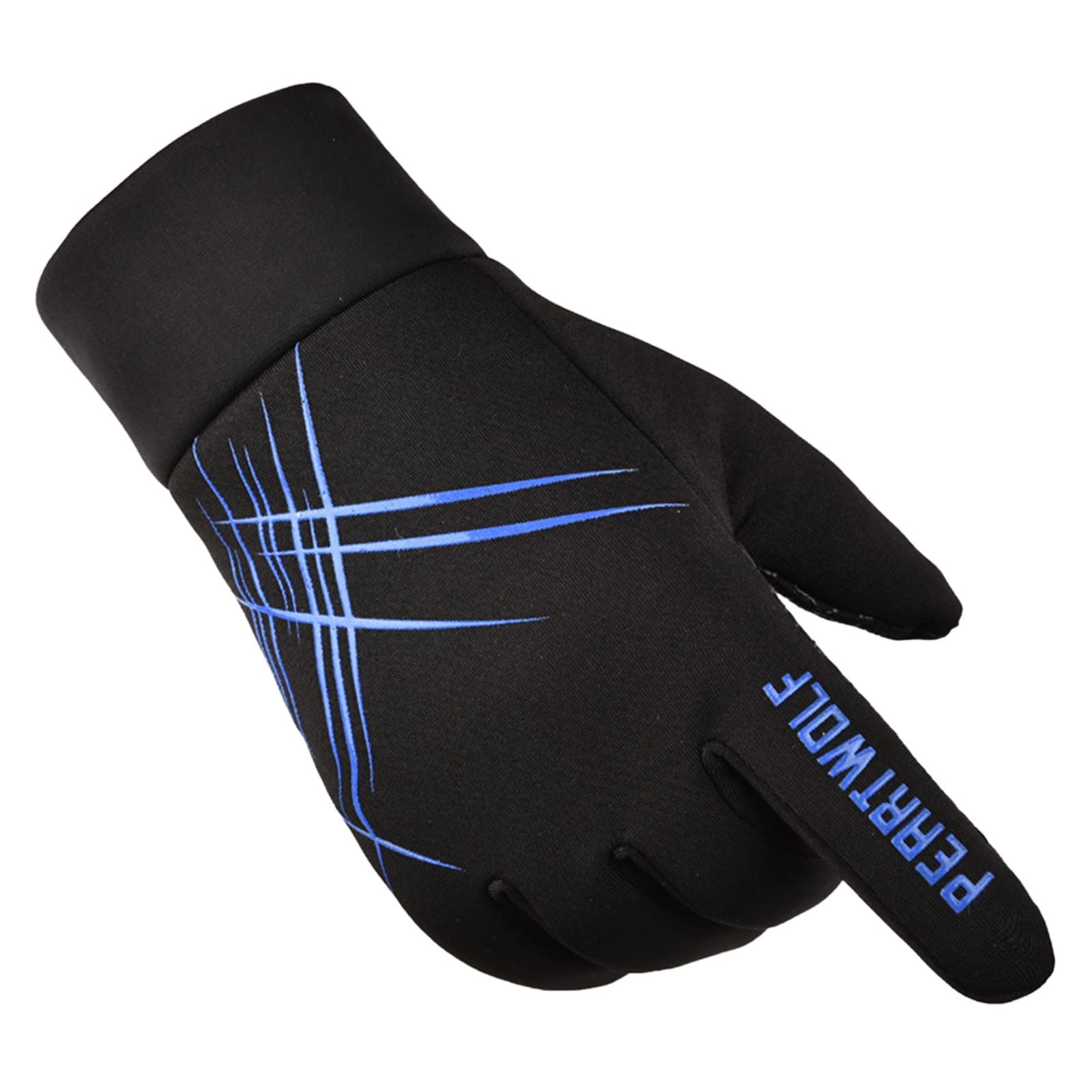 Gants d'équitation d'hiver chauds de sport, akcesoria thermiques d'hiver, narciarski extérieur tactile, coupe-vent imperméable anti-rapant