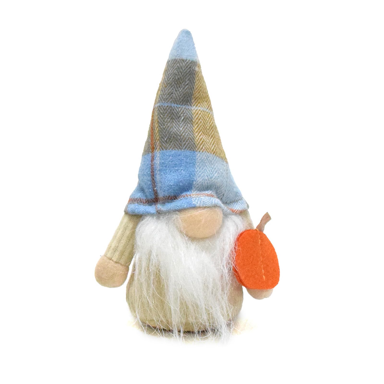 Buxuaaaa Fall Harvest Doll Thanksgiving MapleLeafs Pumpkins Harvest Festival Face Less Doll Desktops Decorations Festival