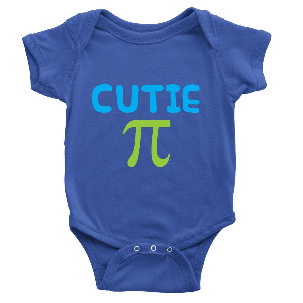 Kickass TeesCutie Pie 1 Babygrow Funny Cute Maths Teacher New Born Gift Shower