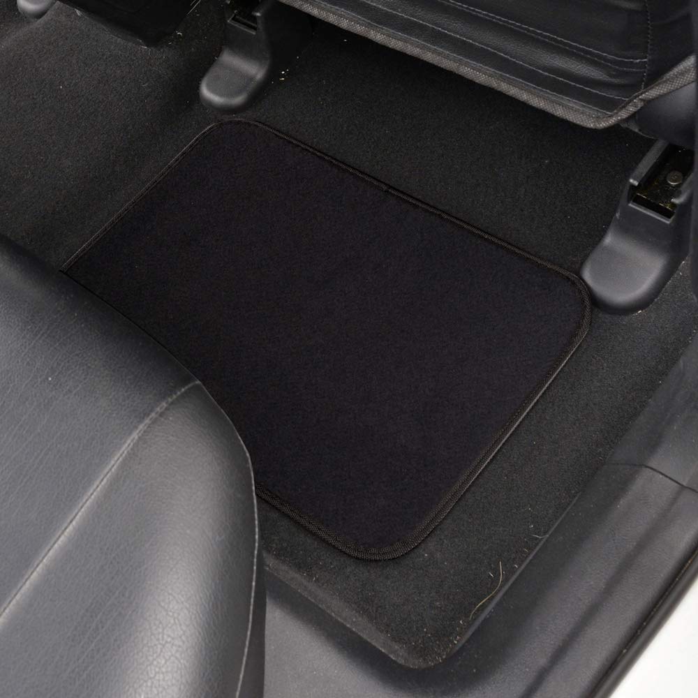 Motor Trend Premium Inter-Lock Backing Carpet Car Floor Mats - Front Rear Thick Durable Auto Protection Fits Most — view 8