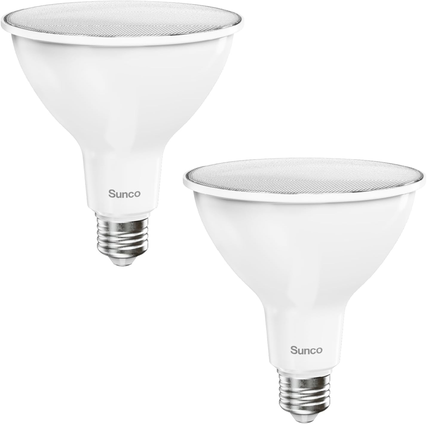 Sunco 2 Pack Exterior Flood Light Bulb LED PAR38, Outdoor Spotlight Bulbs, Weatherproof, 1050 LM, 13W (100W Equivalent), 5000K Daylight, Wet Rated, Dimmable, E26 Base UL