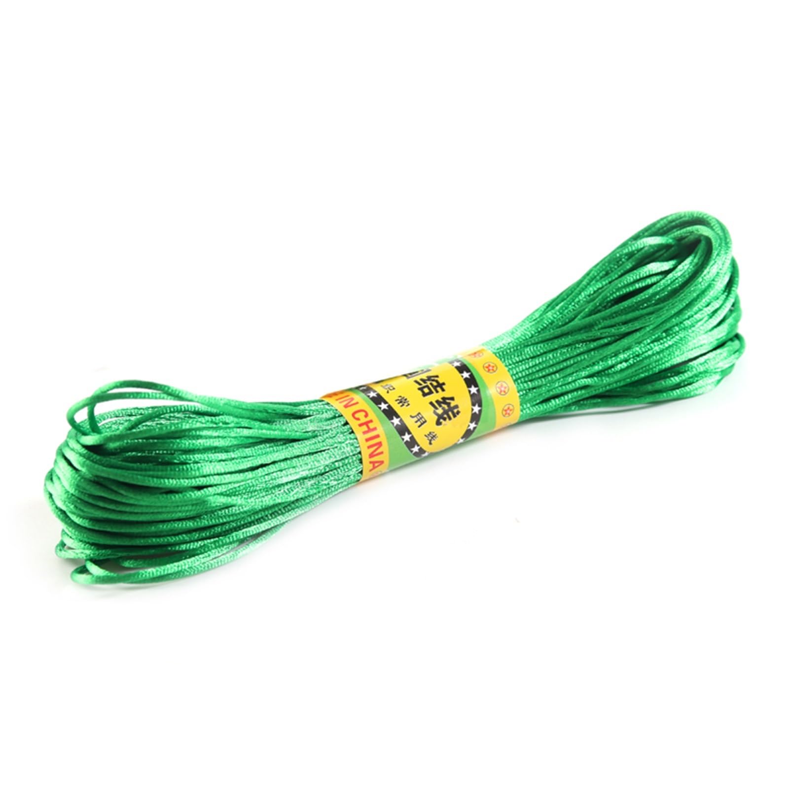 Nylon Cord Thread 10Pieces Nylon Black Rattail Satin Chinese Knotting Silk Macrame Cord Beading Braided Shamballa String Thread for Making Bracelet, Necklace, Chinese Knot(Ultramarine,2mm 20m)