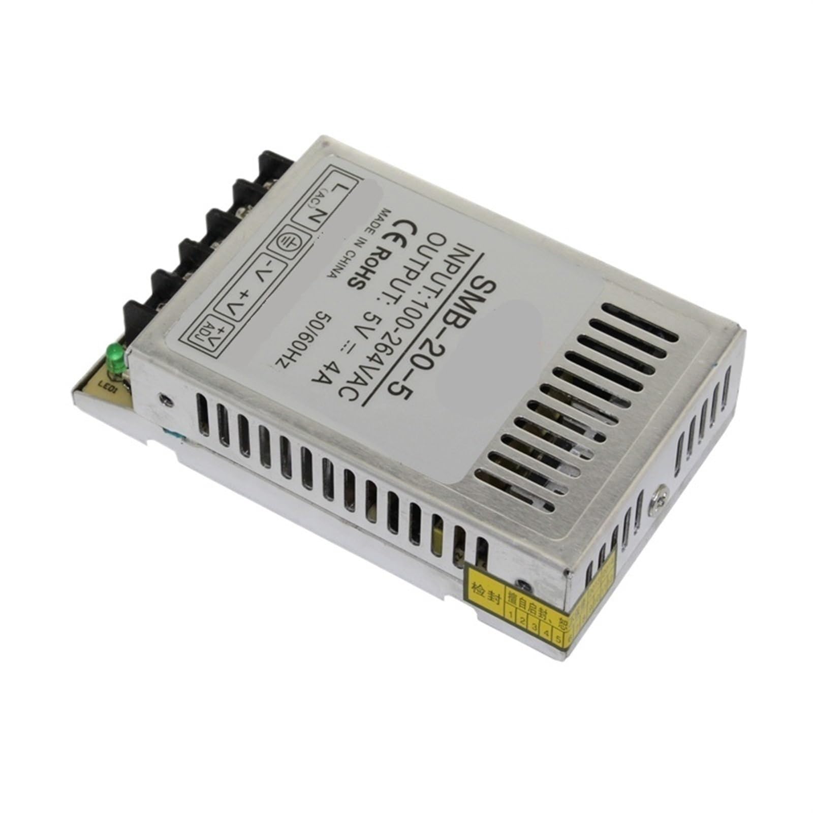20W 5VDC Ausgang Schaltnetzteil Universal AC Eingang Kleines Volumen Dünnes Netzteil SMB-20-5 1Pcs