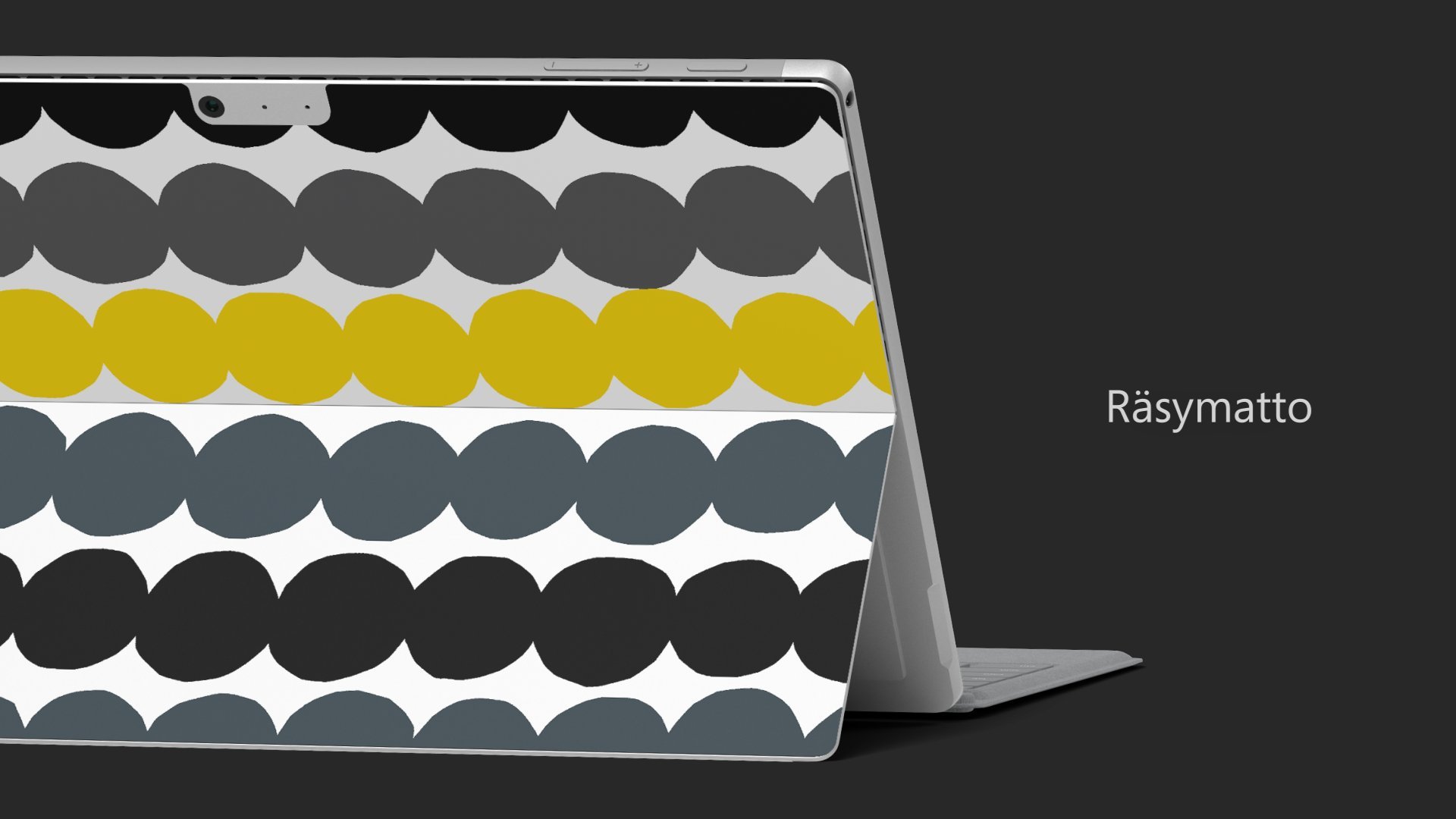Amazon | Surface マリメッコ スキン Marimekko/RASYMATTO 背面