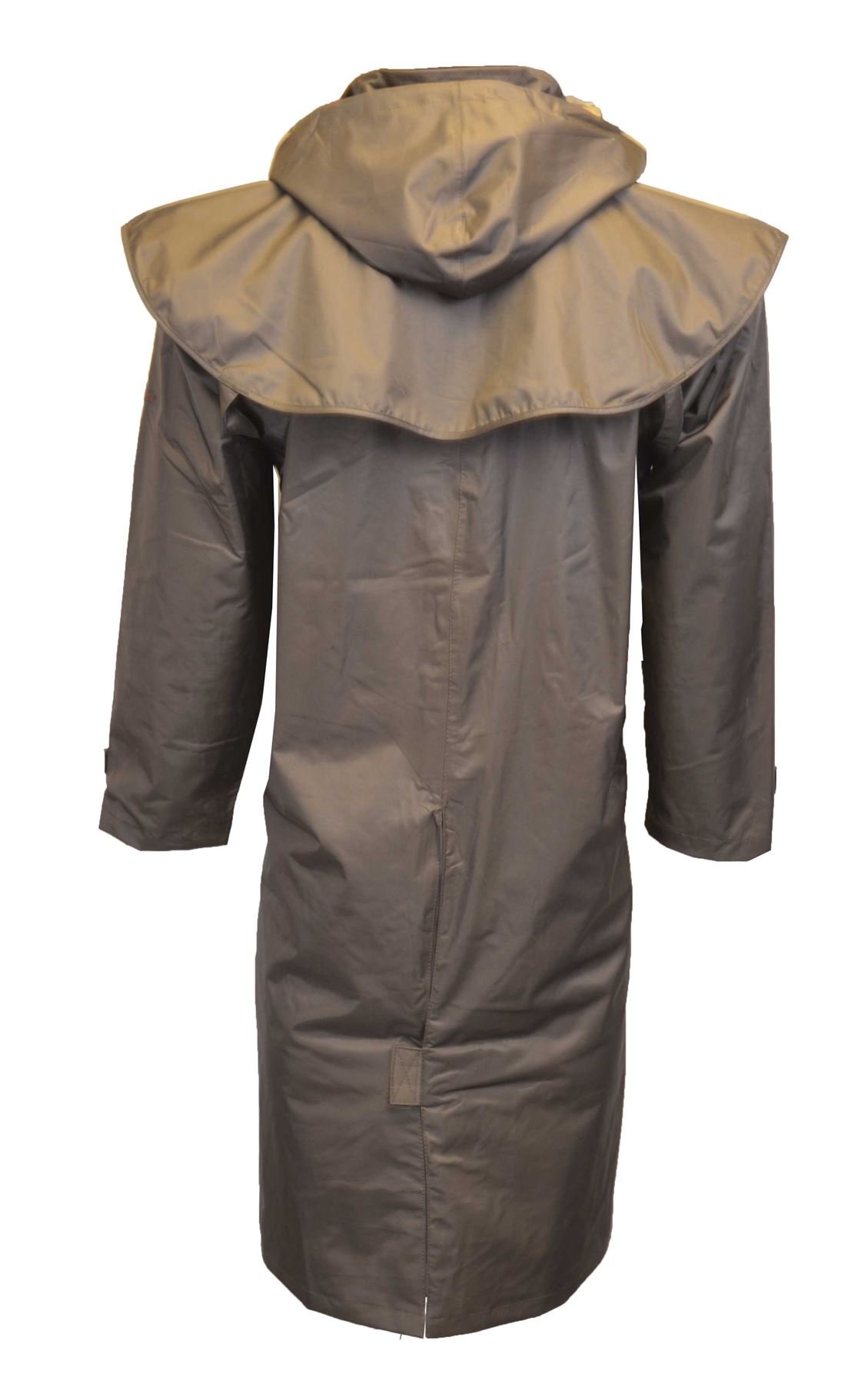 Walker & Hawkes - Outdoor Country Midland Cape with Detachable Hood - Nylon Full Length Jacket with Taped Seams