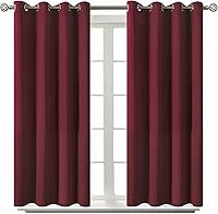 Vista 1 de Cortinas BGment opacas, con ojales, 2 paneles