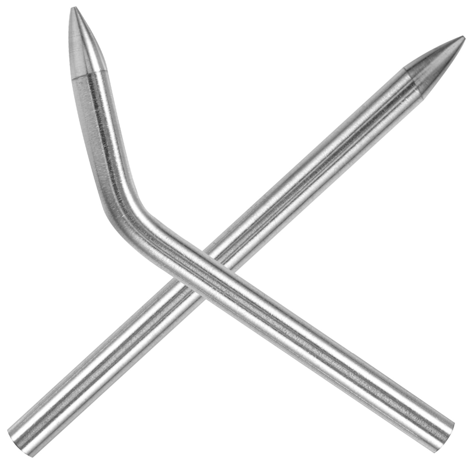 PLAFOPE Lace Pin Set 2pcs Weaving Needles for Baseball Glove Bracelet Repair Kit