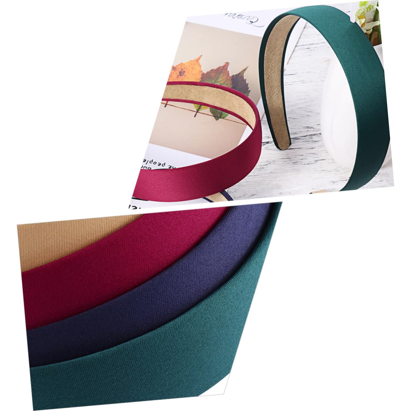 Didiseaon 15pezzi Cerchietto Ampio Colori Solidali Accessori Pratici Per Donna e Ragazza Per Occasioni e Attività Quotidiane