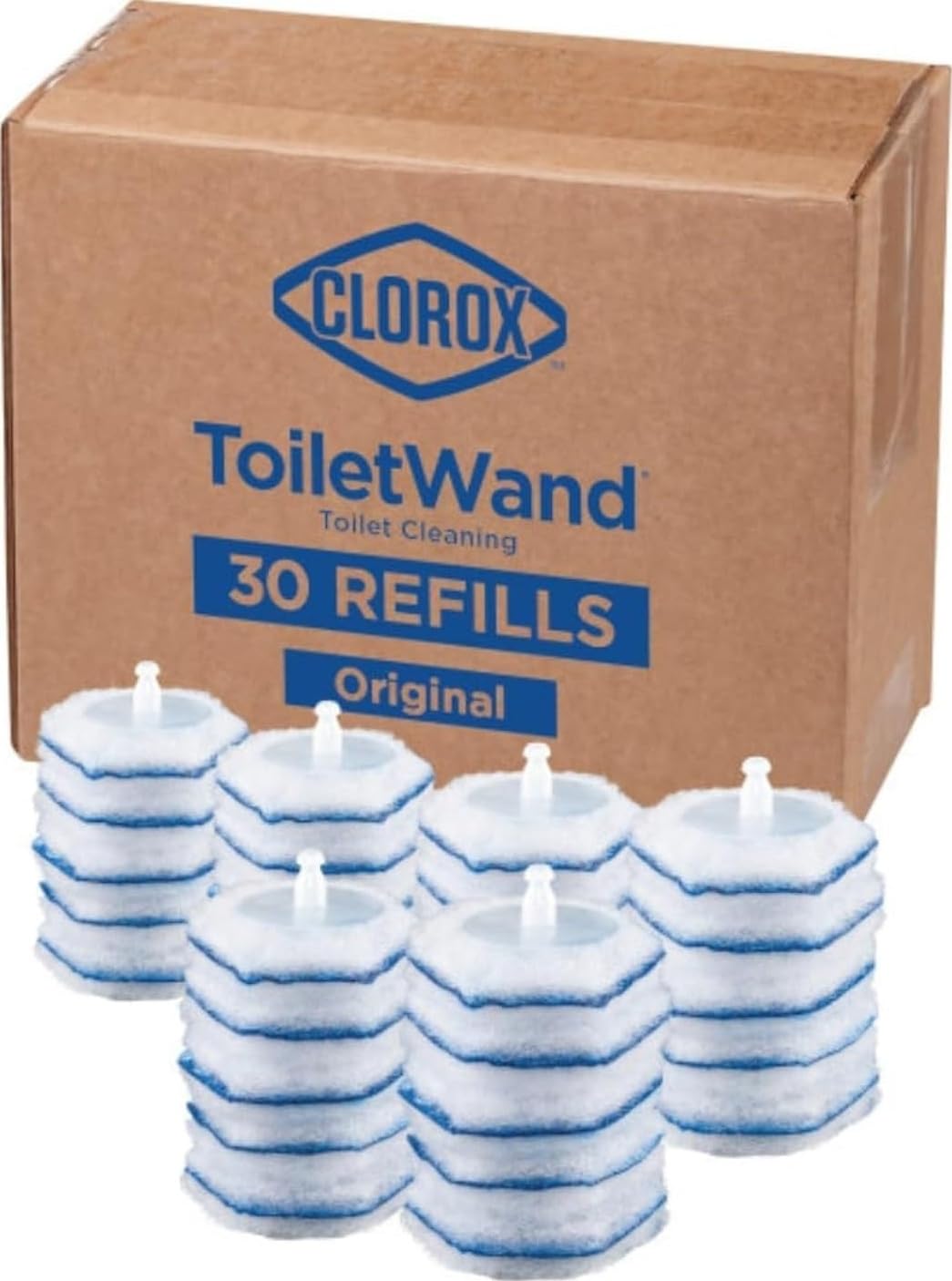 30 Count Disposable Toilet Cleaner Refills O54414