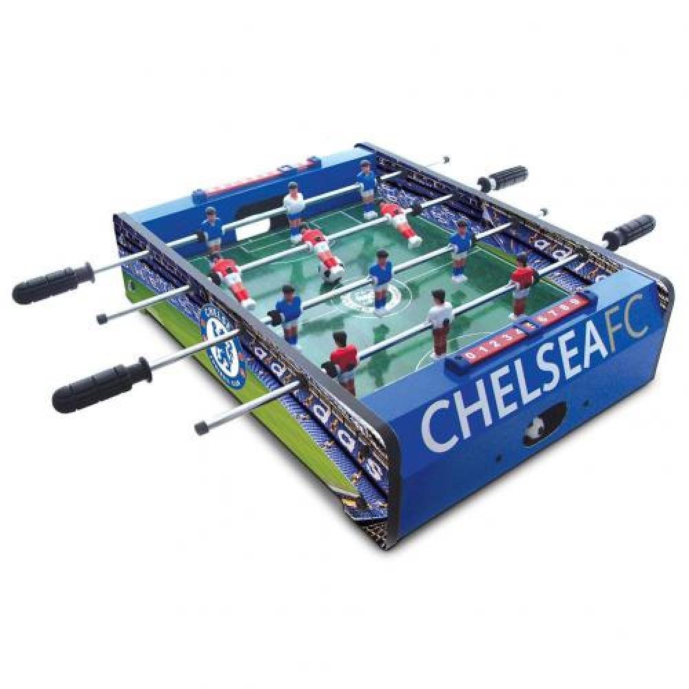 Chelsea FC Official Football Gift 20 inch Football Table Game - A Great Christmas/Birthday Gift Idea For Men And Boys