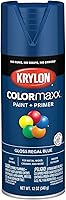 Vista 43 de Krylon K05562007 COLORmaxx Acabado transparente acrílico para uso en interiores y exteriores, color cristal satinado, 11 onzas (paquete de 1)