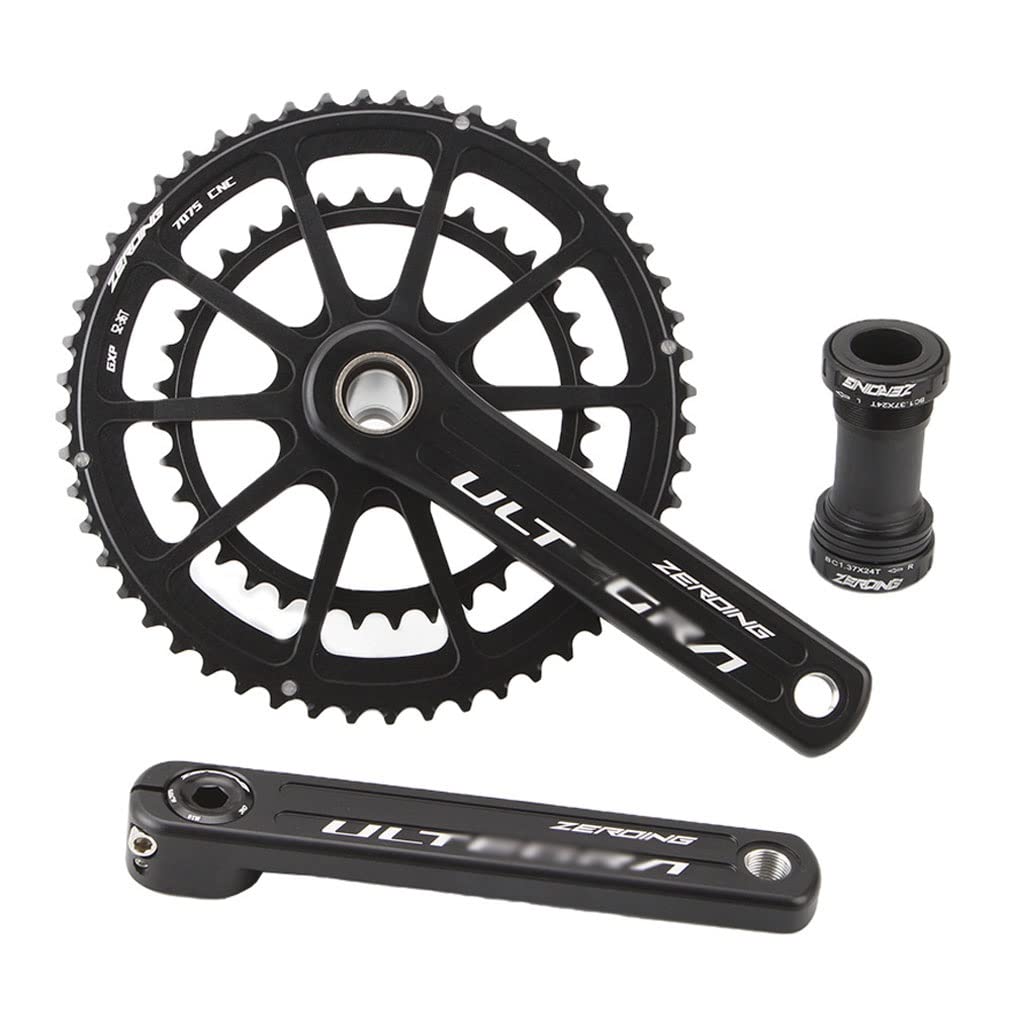 Amazon.co.jp: LUNJE ロードバイク中空統合クランクセット 170/172.5