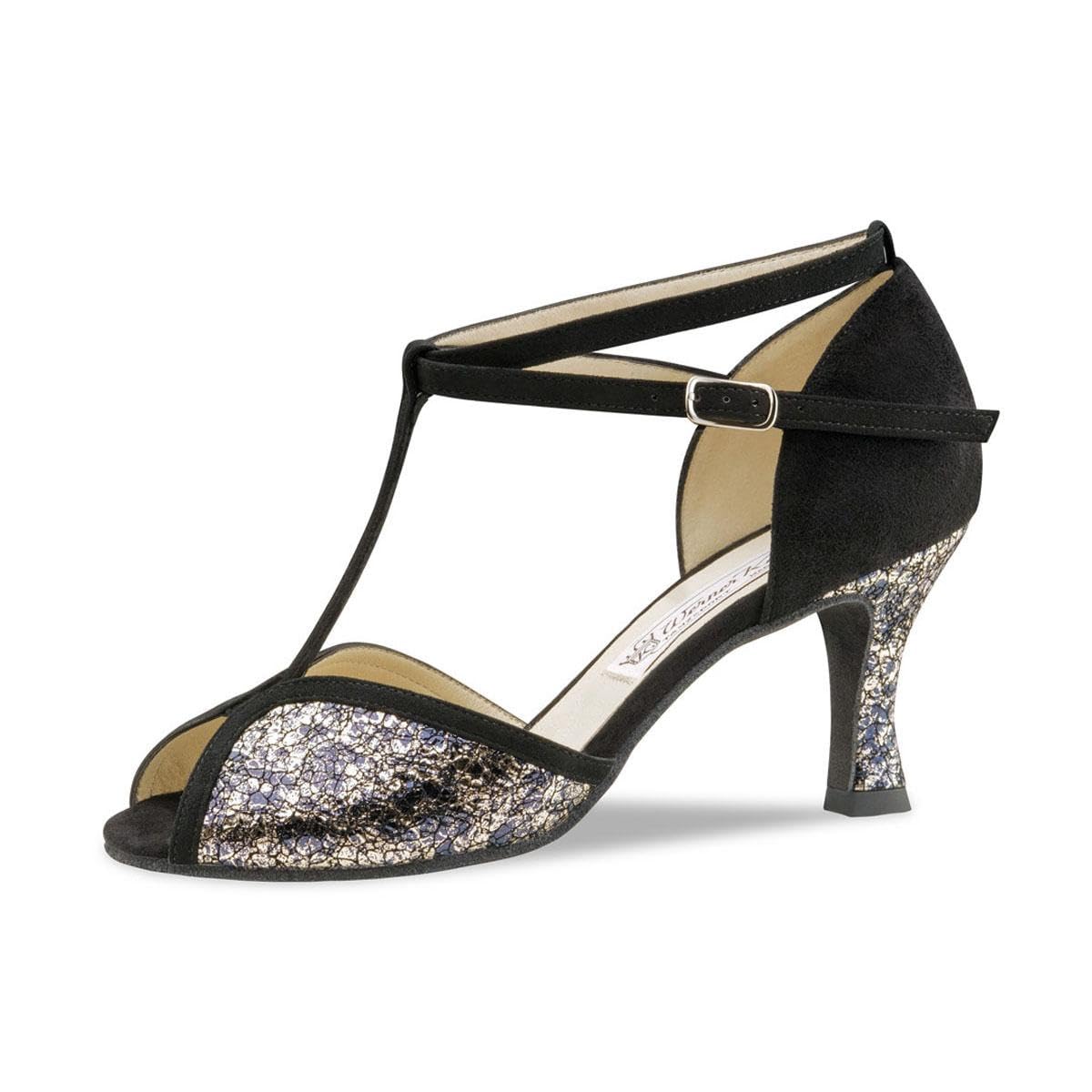Chaussures de danse Werner Kern Isla avec talon évasé stable de 6,5 cm