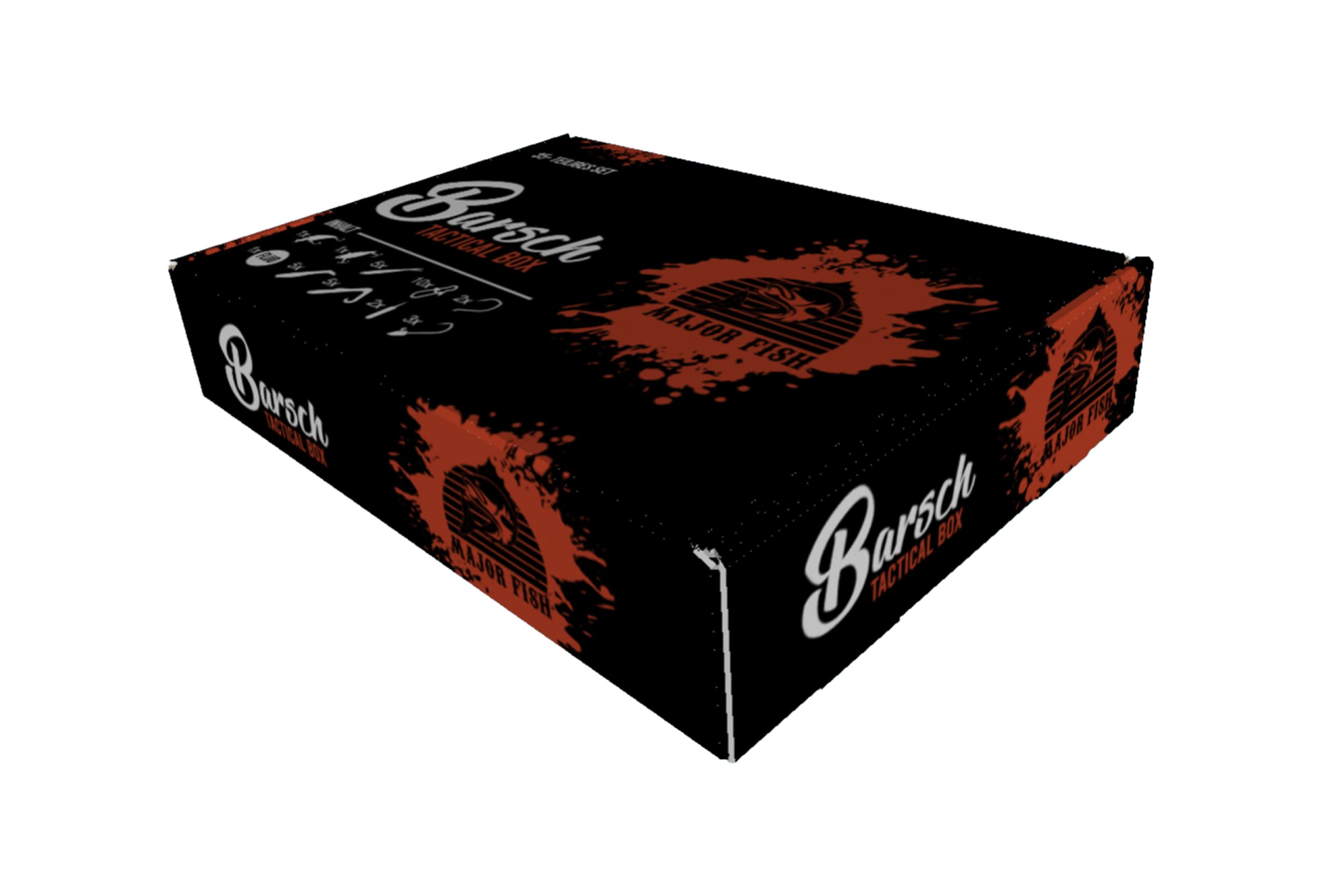 Barsch Box 35teilig Gummifische Hardbaits Set mit Wobbler Drop-Shot und Zubehör zum Barschangeln