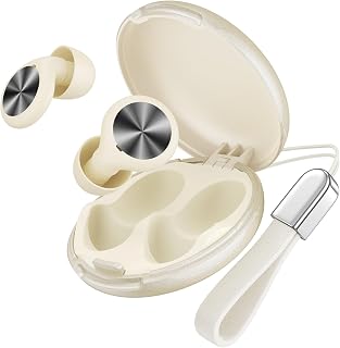 Ear Plugs for Sleeping Noise Cancelling, Soft for Concert, 20~30dB Reusable for Noise Reduction with 8 Ear Tips, Silicone Hearing Protection Earplugs for Sleep, Work