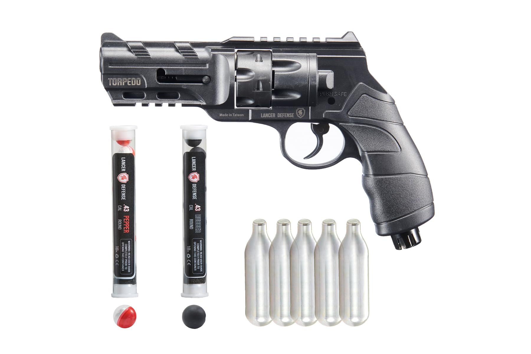 Amazon.com : Lancer Tactical Defense .50 Caliber Training Pistol