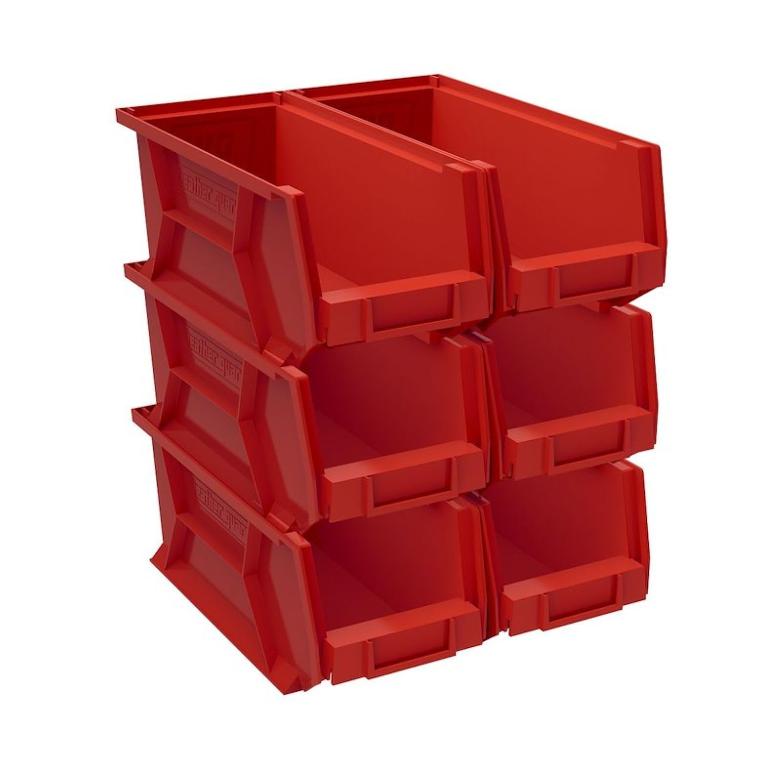 Amazon.com: Model 9854-7-02 Red Bins, 6in x 6.5in x 15.45in, 6