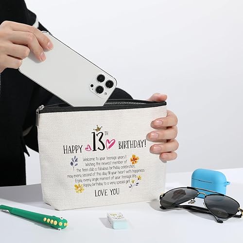 Miniatura 5 de Bolsa de maquillaje retro del oeste, bolsa de cosméticos vintage, bolsa con cremallera de campo, bolsa con estampado de vaca, regalos occidentales