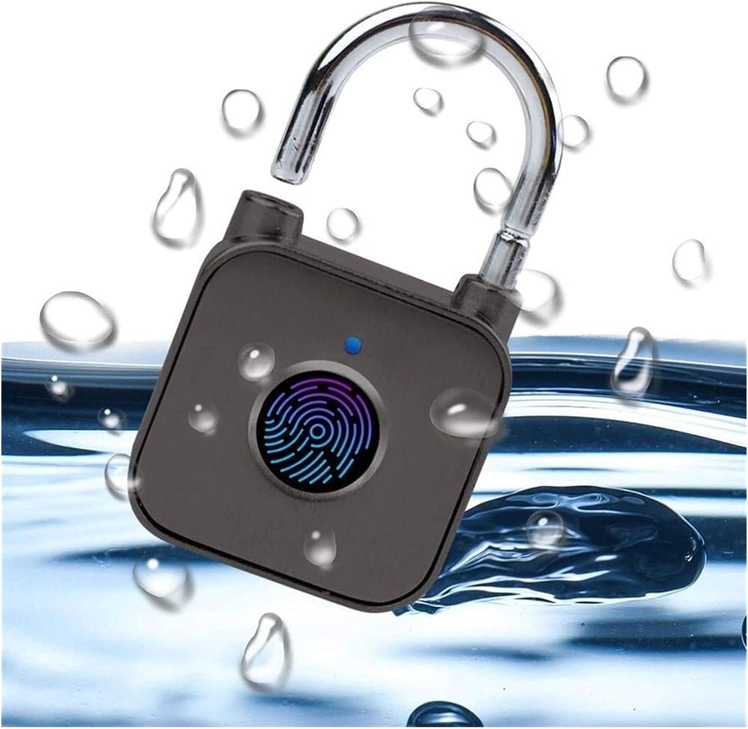 Fingerprint Padlock Fingerprint Smart Lock IP65 Waterproof Keyless