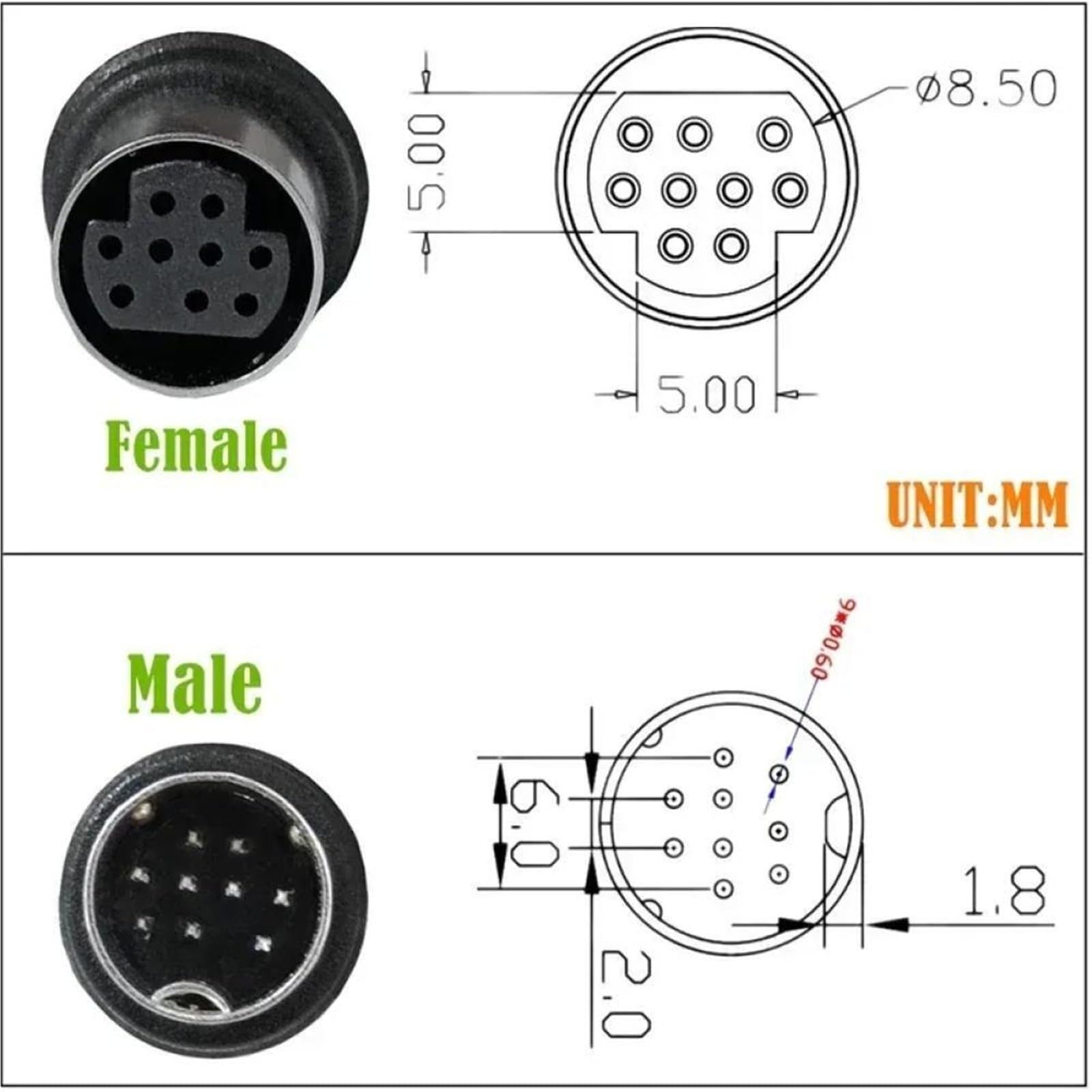 Adaptador S-Video a 3 Phono Compatible con RGB TV HDTV