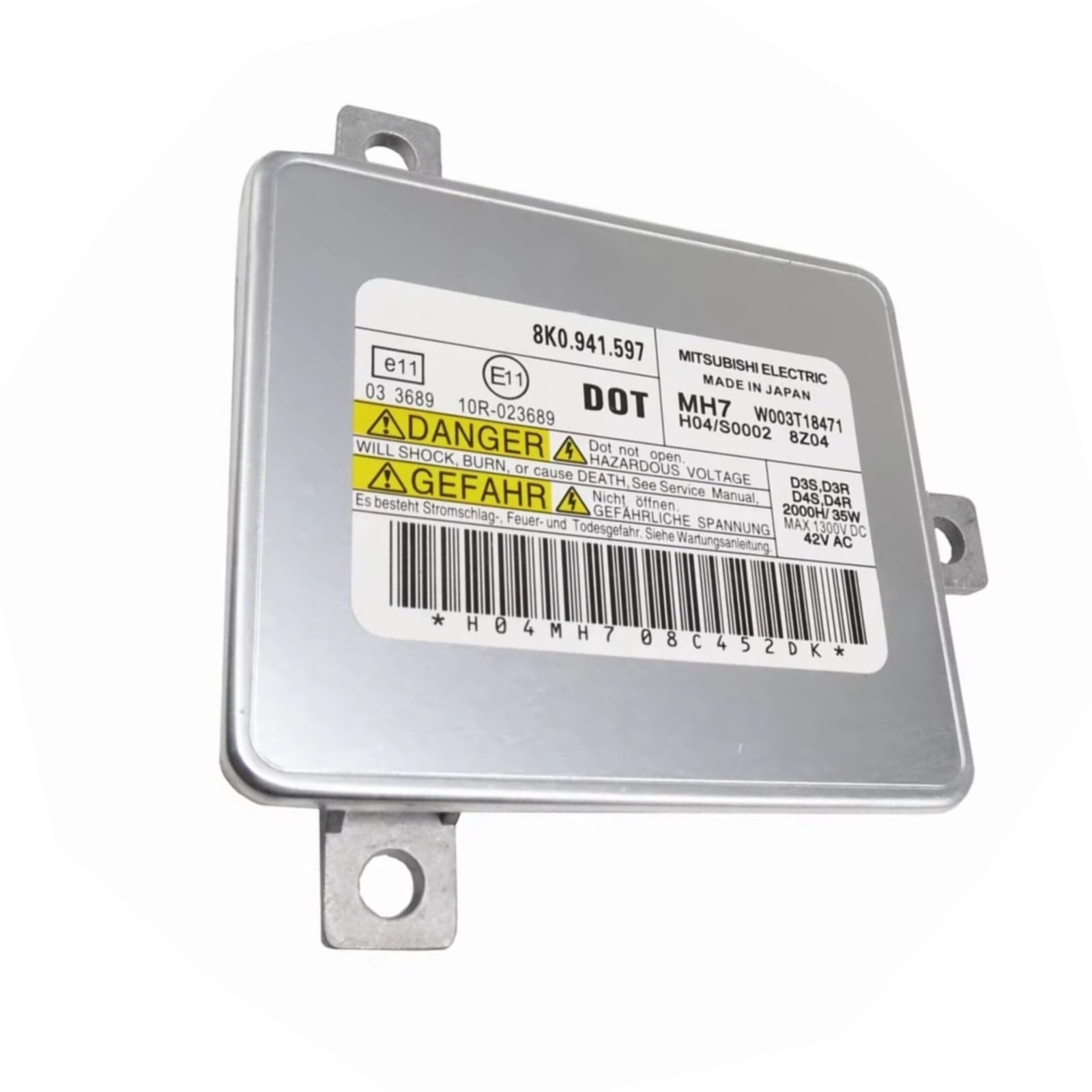Ballast Xénon Voiture Compatible avec A3 S3 A4 S4 B8 A6 S6 C6 C7 A8 S8 D4 Q5 Q7 2009- 8K0941597C D3S D3R D4S D4R Module De Ballast De Phare Au Xénon