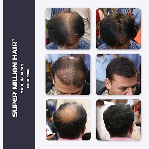 Miniatura 3 de Fibras de construcción  0.51 onzas de espesante de cabello para adelgazamiento del cabello natural, polvo de agua, viento, a prueba de sudor, oculta